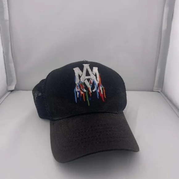 Amiri black baseball cap with paint splash print 197916100235_MAIN_1600x.jpg?v=  main image 3